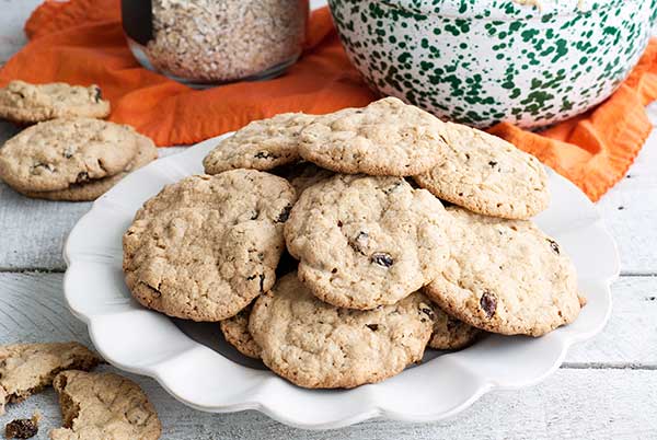 Gluten Free Oatmeal Raisin Cookies Recipe