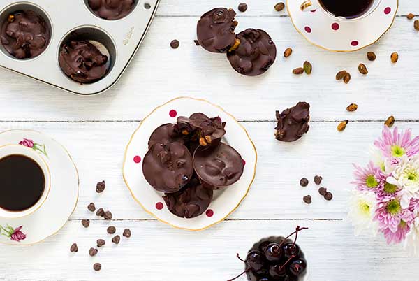 Gluten Free Cherry Pistachio Chocolates Recipe