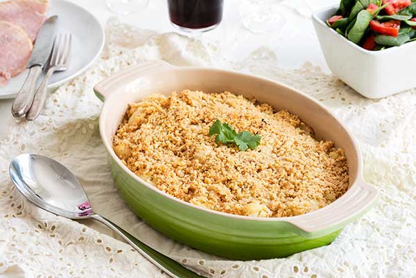 Gluten Free Cauliflower Gratin Recipe