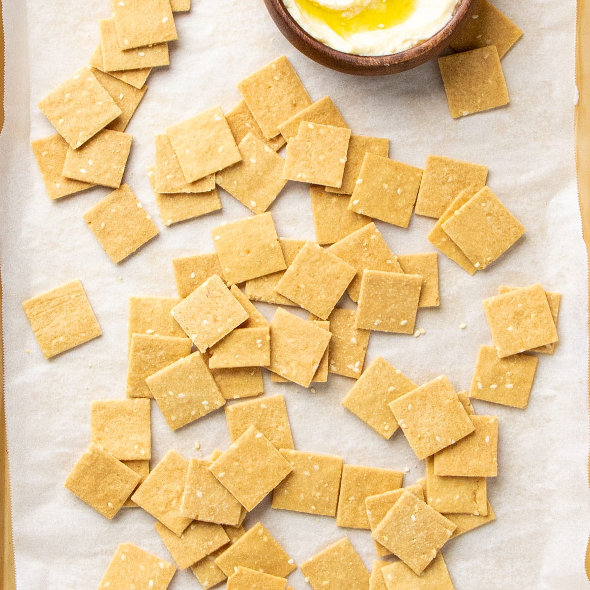 Almond Flour Crackers